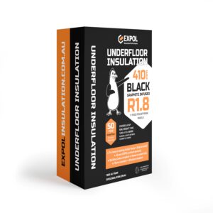 Expol Black Underfloor Insulation R1.8